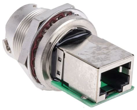 RS PRO | RS PRO Female RJ45 Connector, Panel Mount Straight 1 Port ...