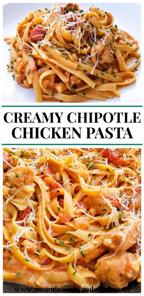 Creamy chipotle chicken recipe – Artofit