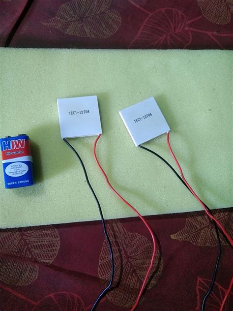 xcluma Tec1-12706 Thermoelectric Cooler Peltier Module 12V 60W Max ...