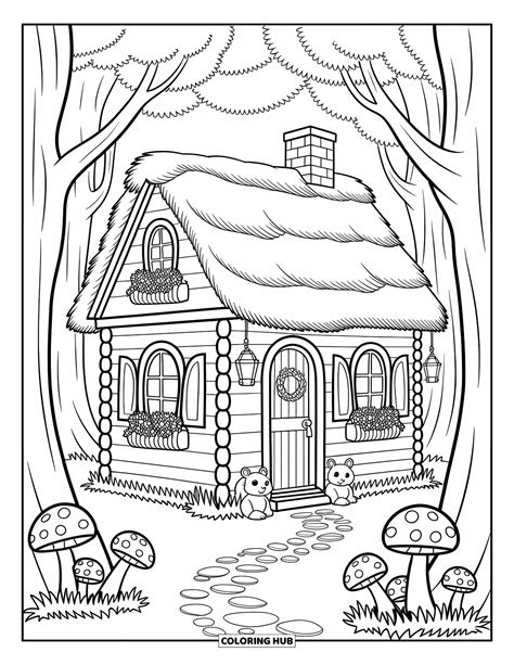 Home Coloring Pages 的图像结果