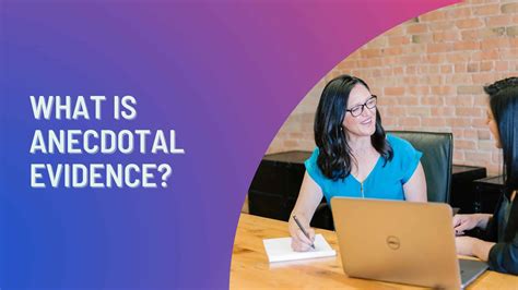 What Is Anecdotal Evidence?