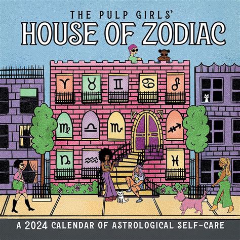The Pulp Girls' House of Zodiac Wall Calendar 2024: A 2024 Calendar of ...