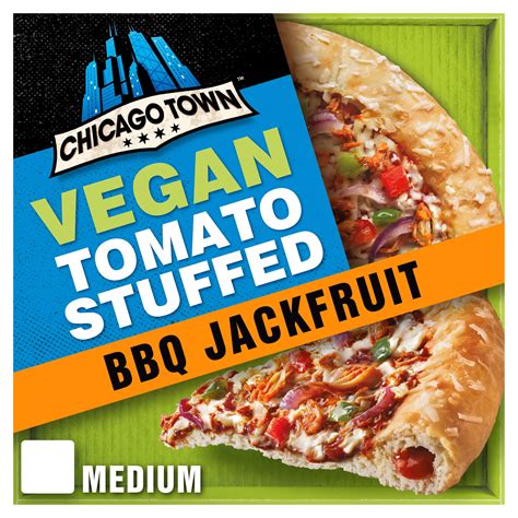 Chicago Town Takeaway Vegan Stuffed Crust Sticky BBQ Jackfruit Medium ...