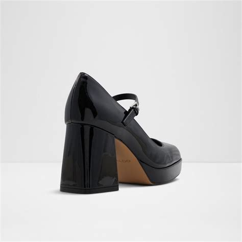Trowe Women's Black Block Heel Shoes | Aldo Shoes