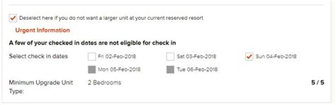 How to request a unit upgrade | RCI Help | RCI.com