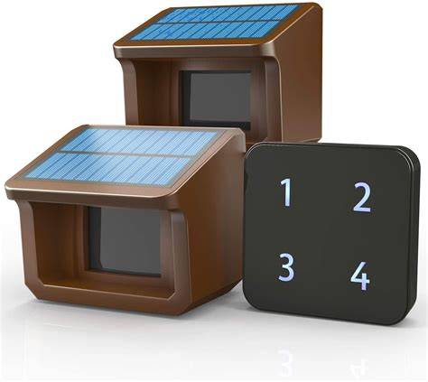 HTZSAFE Driveway Alarms- 12Mile Solar Driveway Alarm India | Ubuy