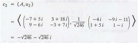 Inner Product space-Matrices