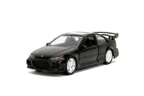 Fast And The Furious 1 Honda Civic 1:18 Scale Diecast Race Car Fast