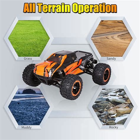 Buy GoolRC 16889A Pro RC Cars, 1:16 Scale Remote Control Car, 4WD 45KM ...