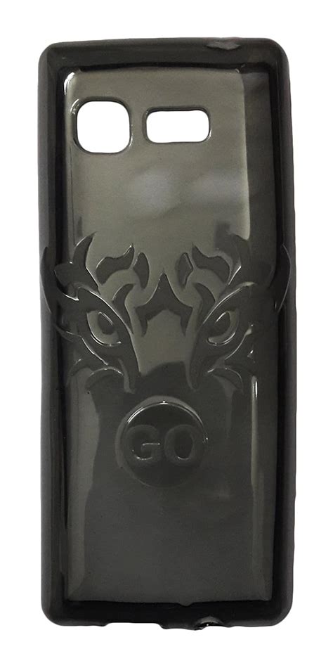 ibnelite Back Cases Back Cover for LYF Jio Phone F120B (Black Color ...