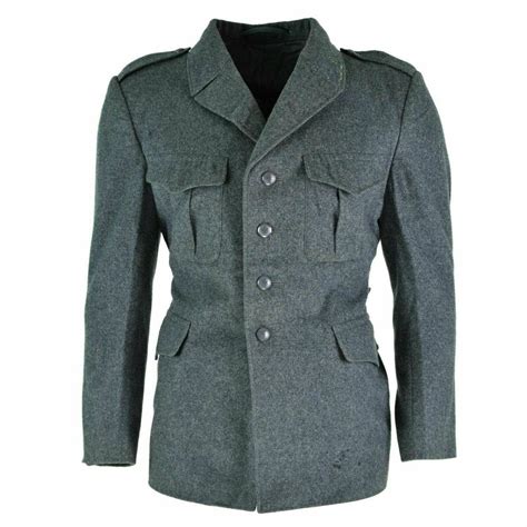 Army surplus wool jacket genuine Swiss wool jacket Switzerland military ...