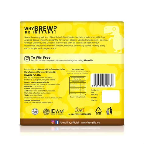 42 Sachets Assorted Coffee Powder Box– Bevzilla