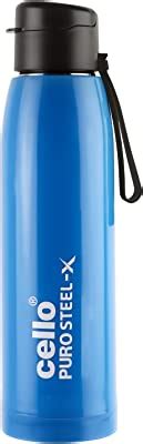 Cello Puro Steel-X Benz Stainless Steel Water Bottle with Inner Steel ...