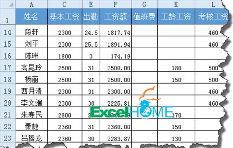 工资条免费下载_工资条Excel模板下载-华军软件园