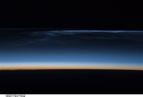 Clouds from Space: Noctilucent AKA Polar Mesospheric Clouds