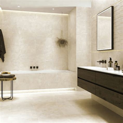 Lannion Crema Floor Tile - Tileworld, St Austell, Cornwall