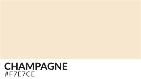 Champagne Paint Color