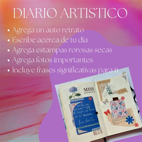 Diario Artístico 💕 | Actividades de terapia de arte, Arte terapia ...