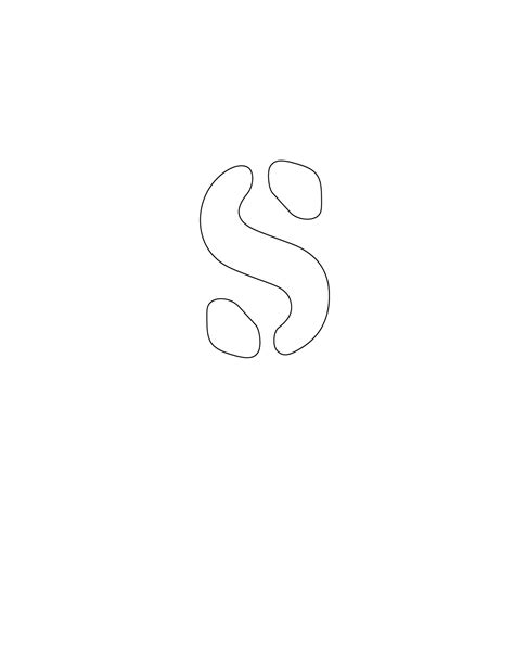 Cursive Letter Lowercase S