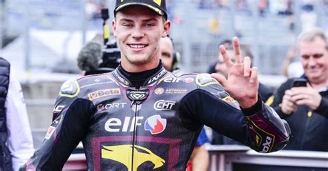 Filip Salac (3.) ließ sich von Ai Ogura inspirieren - Moto2 - SPEEDWEEK.com