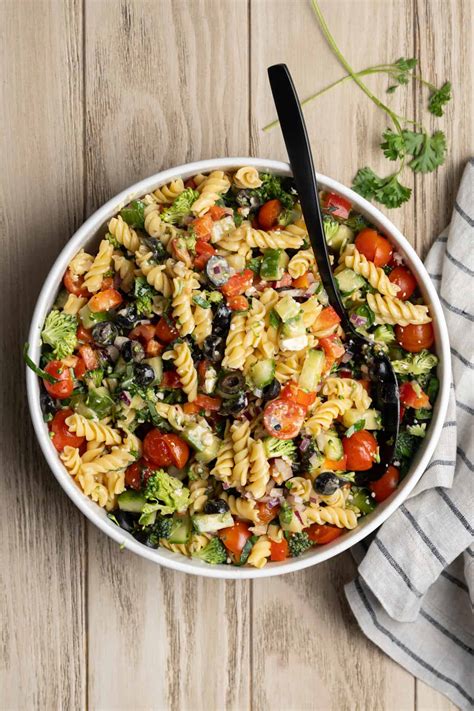 High Protein Pasta Salad | Recipe Cart