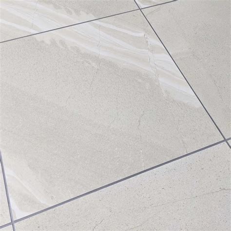 CTM Kenya - Canada White Ceramic Floor Tile - 600 x 600mm