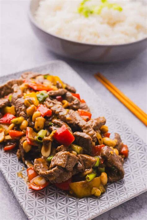 Kung Pao Beef - Running to the Kitchen®
