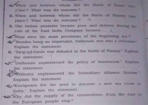 When and between whom did the Battle of Buxar take place? What was its ou..