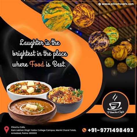 Menu at Pikachu Café, Patna