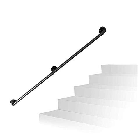 Buy Handrail - Complete Kit. 25-300cm Iron Stair Handrail - Complete ...