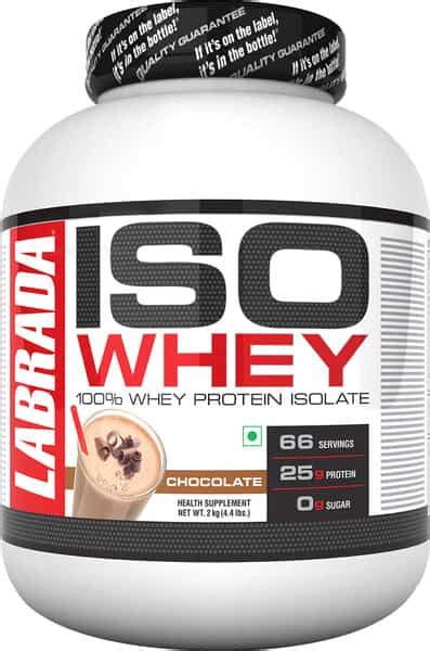 Buy LABRADA ISO WHEY 100% WHEY PROTEIN ISOLATE - 4.4 LBS (2KG ...