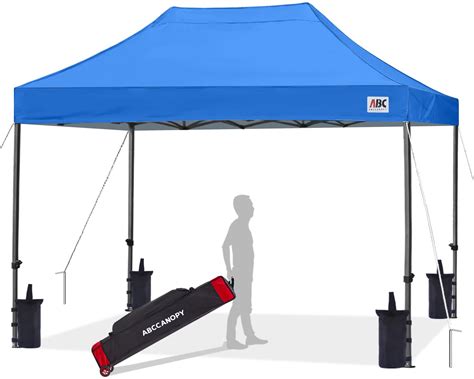 Abccanopy Patio Pop Up Canopy Tent 8x12 Commercial Series Blue ...