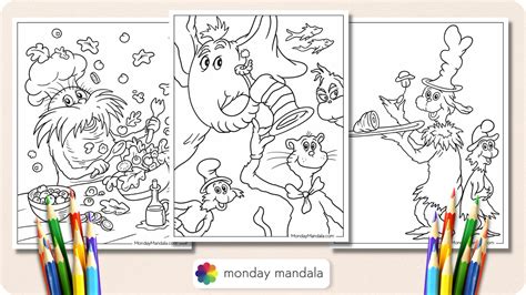 22 Dr. Seuss Coloring Pages (Free PDF Printables) - Worksheets Library