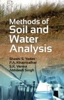 Buy Methods of Soil and Water Analysis Book Online at Low Prices in ...