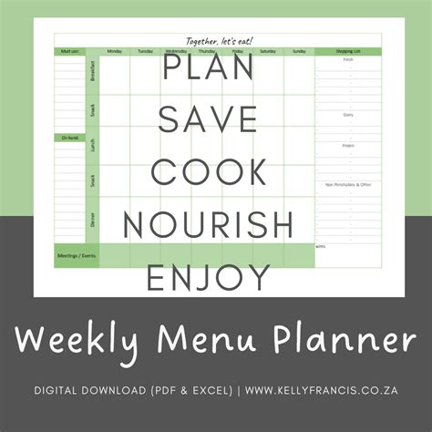 Weekly Menu Planning 的图像结果
