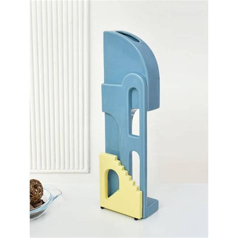 Buy At Home by Nilkamal Decorative Arch Stairs Design Dolomite Vase ...