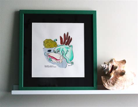 Damselfish in Distress - Lindsay Cordero Art