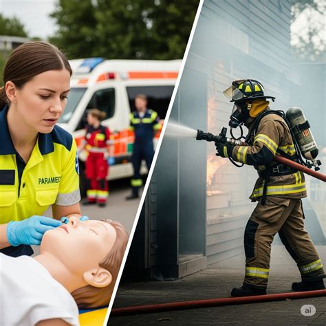 Paramedic Vs Firefighter Career: Key Differences and Considerations - Fire Emergency Tips