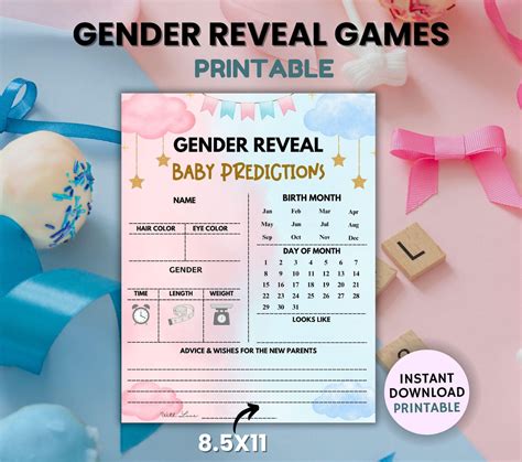 Gender Reveal Party Games
