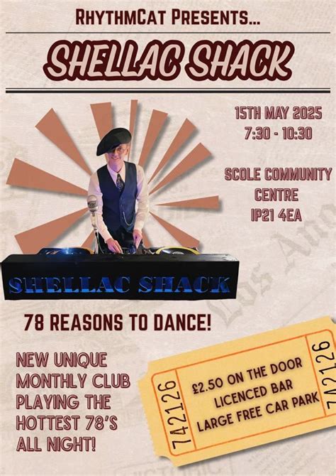 Shellac Shack vol. 2, Scole, Norfolk, United Kingdom, Banham, 15 May ...