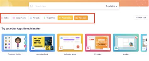 Animaker Features 的图像结果