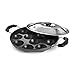 CELLO Non-Stick 12 Cavity Appam Patra Pan with Stainless Steel Lid | 2 ...