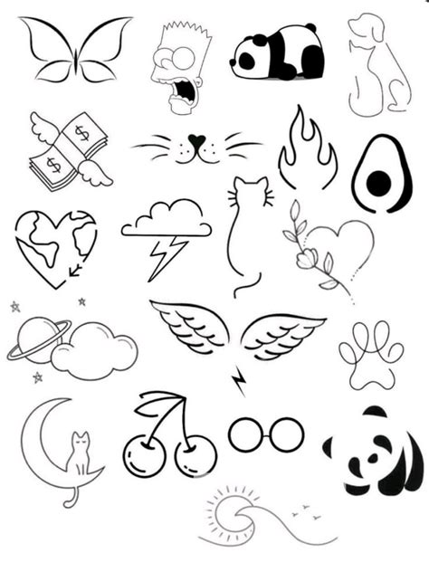 Hand tattoos easy to draw – Artofit