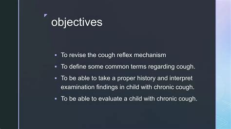 Approach to chronic cough in children | PDF