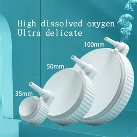 Petzlifeworld Aquarium Disc Air Stone Oxygen Aerator Increasing Air Bu ...