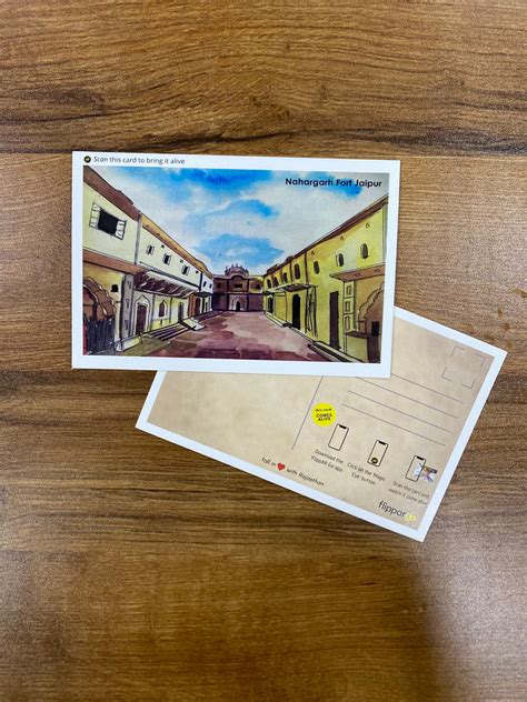 FlippAR Interactive, Augmented Reality, Rajasthan Themed, Postcards (8 ...