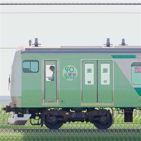 JR東日本 埼京線 E233系7000番台ハエ117編成「埼京線開業40周年記念ラッピング列車」（山側）｜RailFile.jp｜鉄道車両 ...