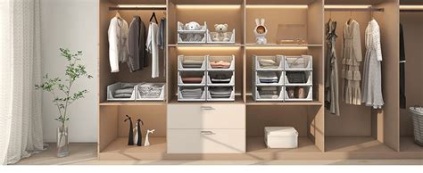 Foldable Pack Of 2 Multipurpose Wardrobe/Cupboard/Almirah Organizer Tr ...