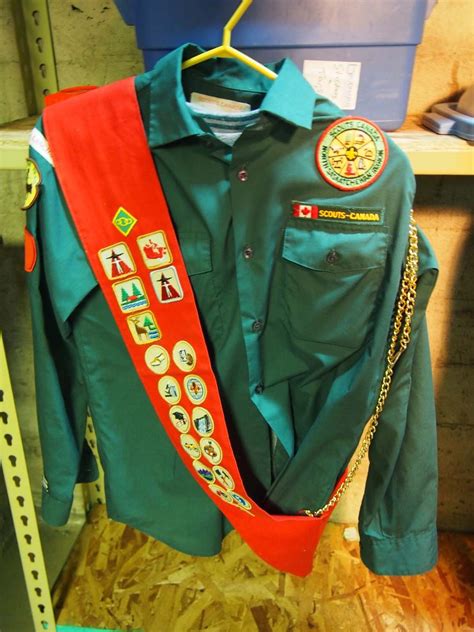 1980's Boy Scouts and Cub Scouts Uniforms with Caps