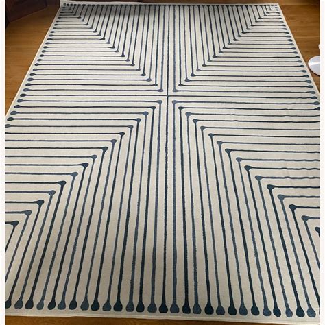 Ruggable Jonathan Adler Inkdrop 8x10 Rug - AptDeco